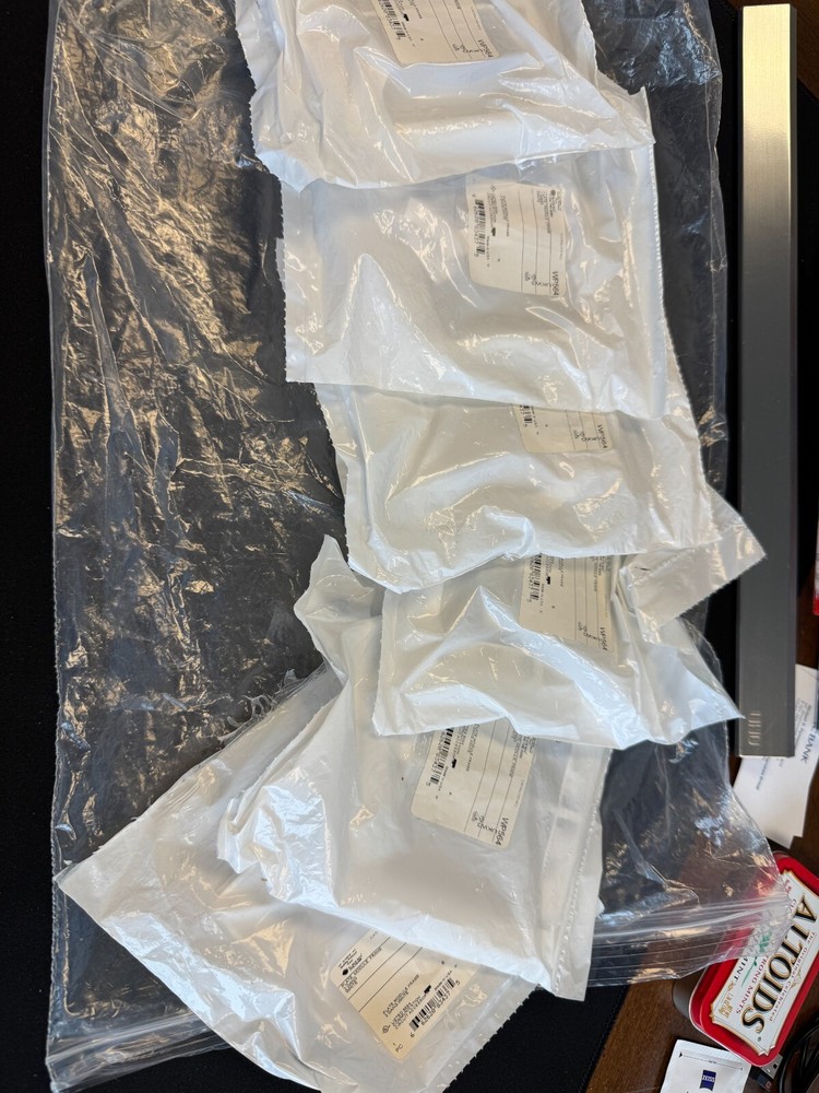 Black Box Plate Module, Frame 2 Gang White Part# WP564 - Auction includes 6 ea.