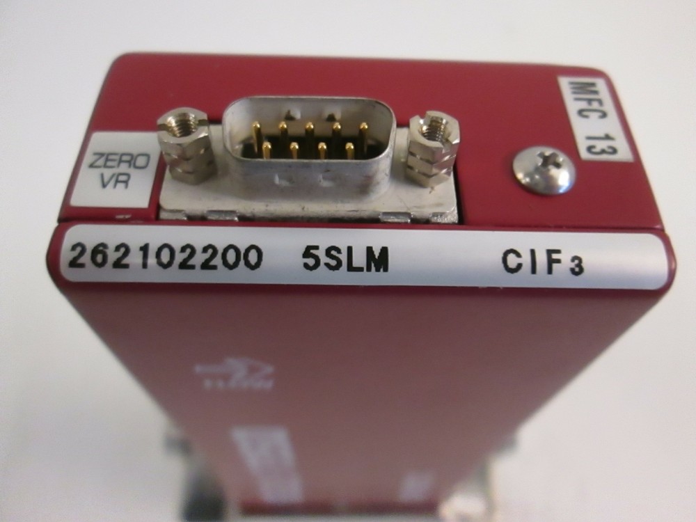 Stec SEC-7350 Mass Flow Controller, Surface Mount CIF3, 5 SLM, Used