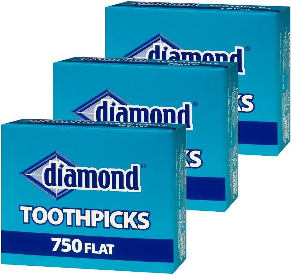 Diamond Flat Toothpicks