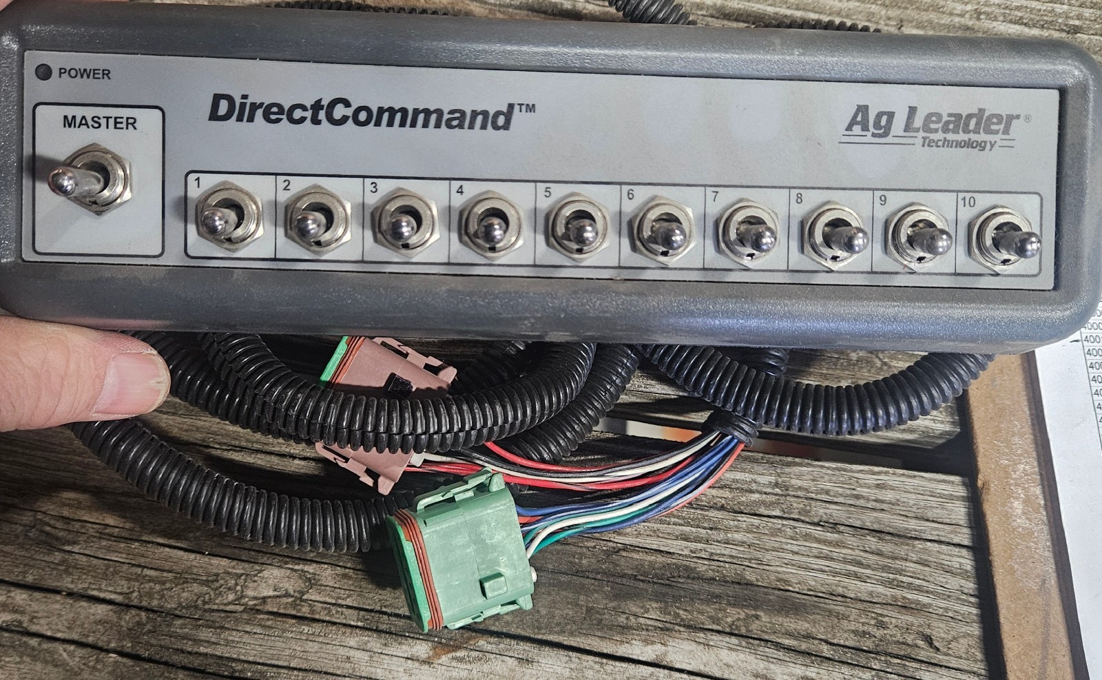 Ag Leader Direct Command Switchbox PN 4000434 & Aux Module