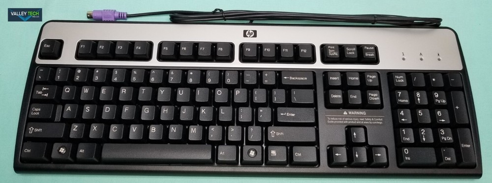 HP Keyboard PS 2 KYBD Basic Vista 434820 001 NEW
