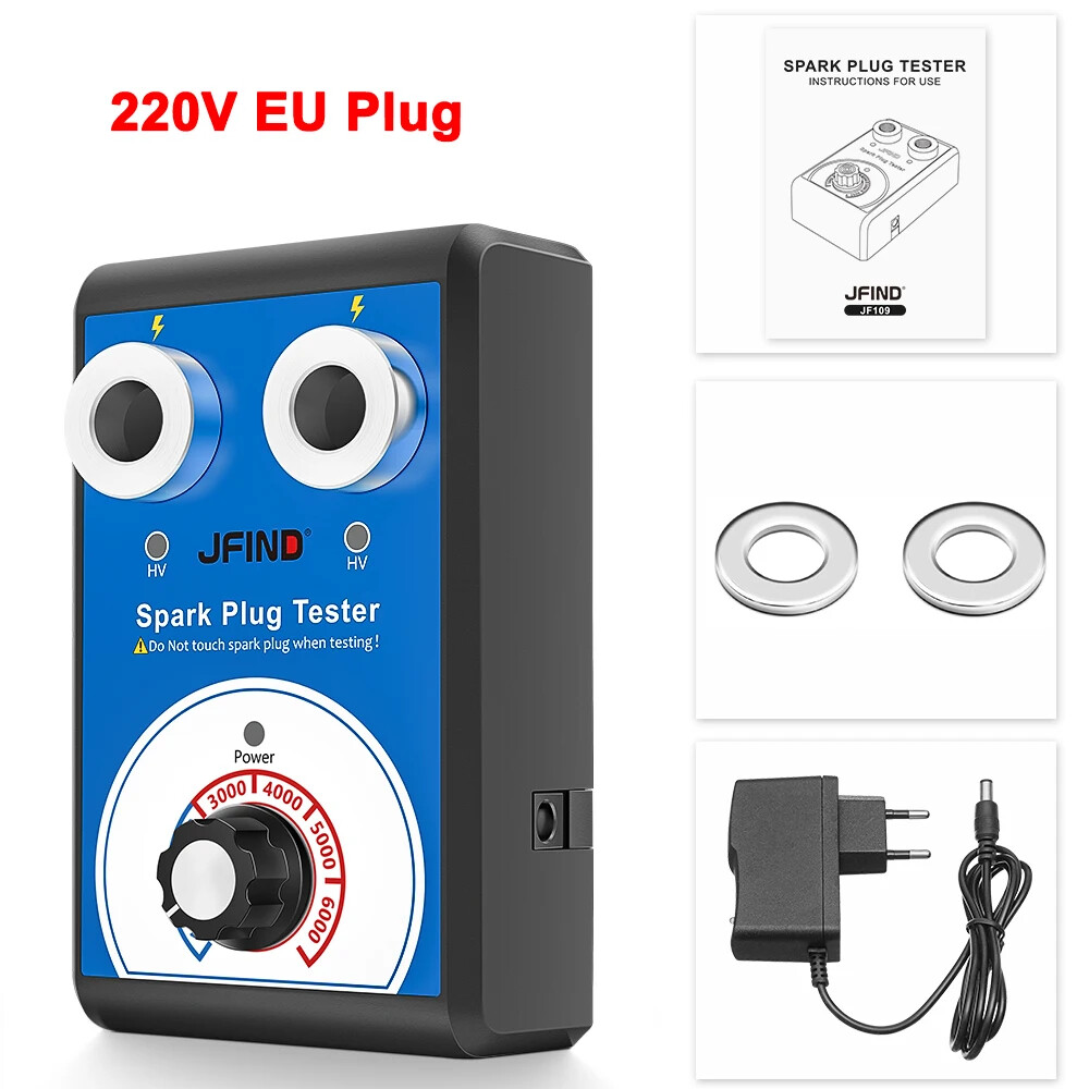 Double Hole Diagnostic Tool Car Spark Tester Auto Engine Ignition Detector Tools
