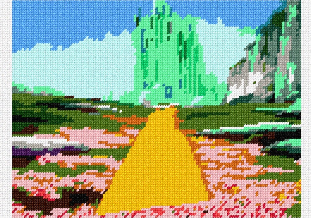 Emerald City Needlepoint Canvas