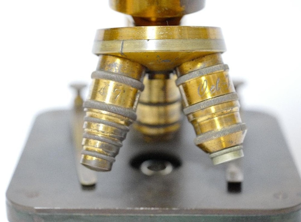 microscope antique E. mester's bacterial microscope