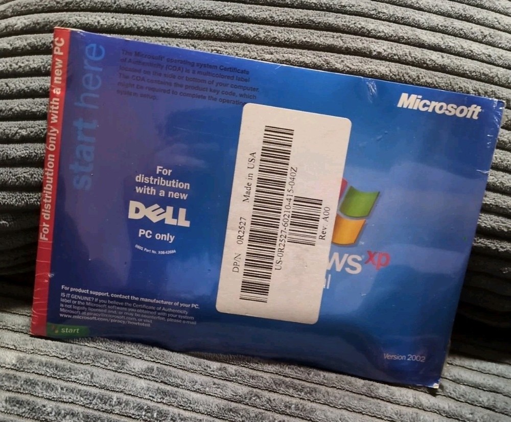 Dell Reinstallation CD Microsoft Windows XP Professional Service Pack 1a SP 1a
