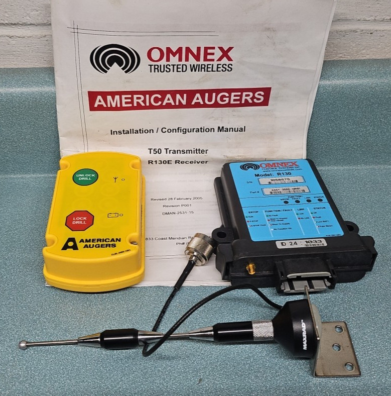 OMNEX    T50 / R130E   WIRELESS CONTROL SYSTEM