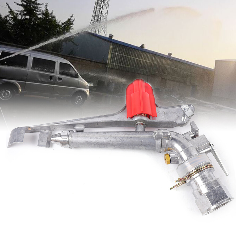 2" 360° Adjustable Irrigation Sprinkler Gun with 40m Coverage