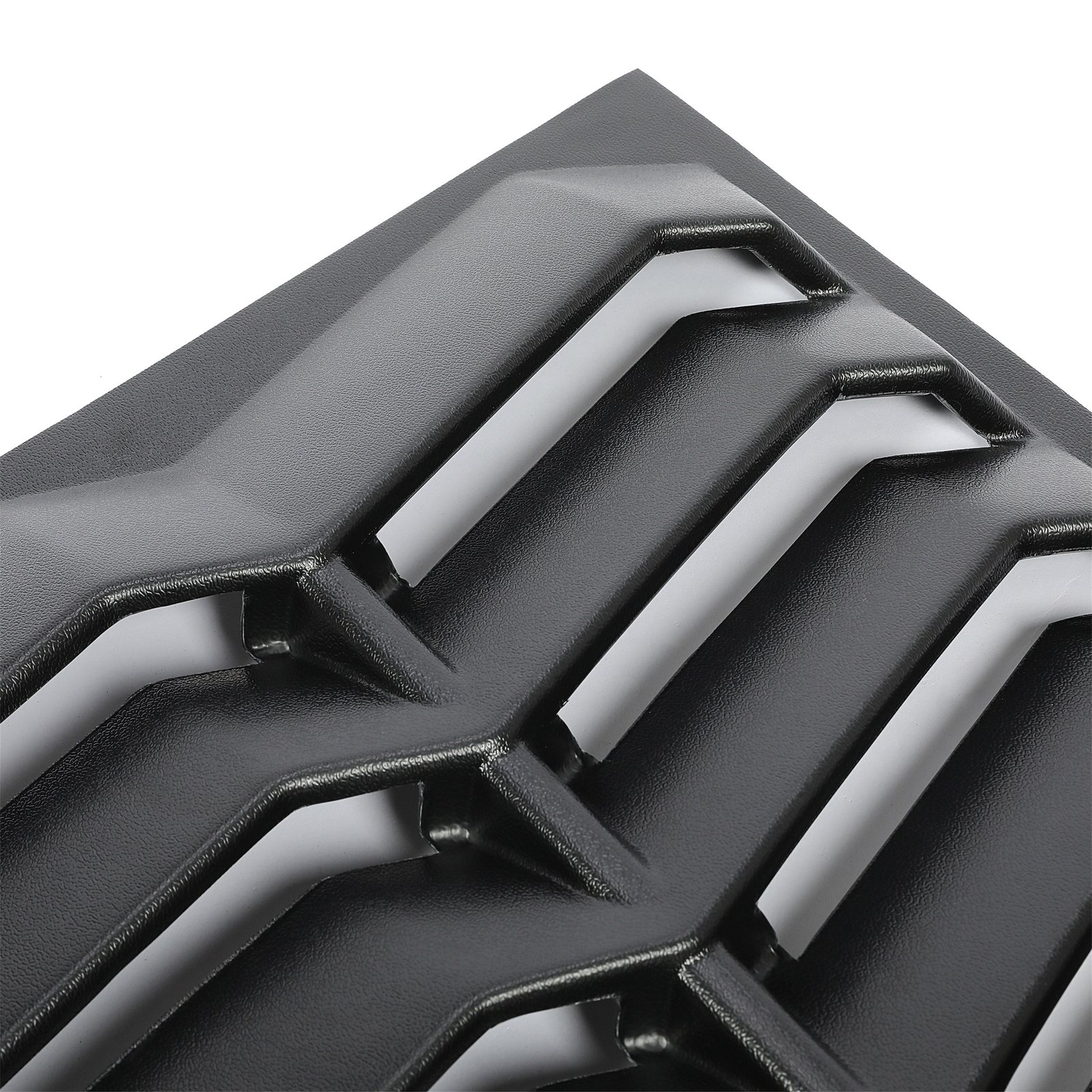 HECASA Rear&Side Window Louvers Cover For 10-15 2011 2012 2013 2014 Chevy Camaro