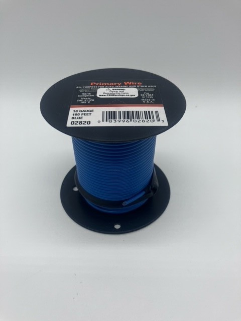 18 Gauge Primary Wire 100% Fine-Stranded Copper USA Made Lot NOT CCA