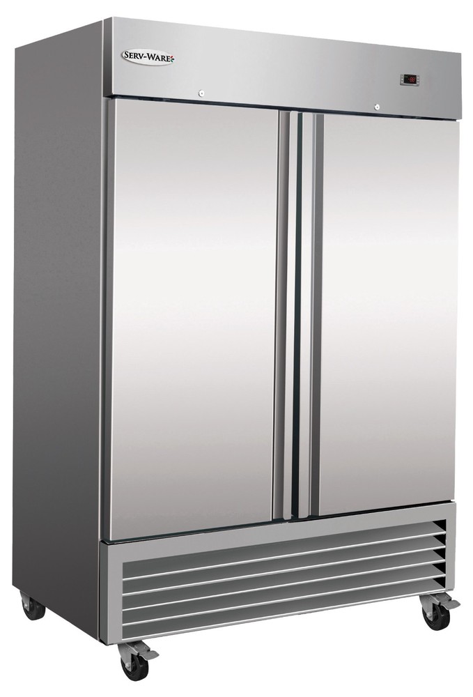 Serv-Ware Servware (2) Door S/S Freezer RF2-HC