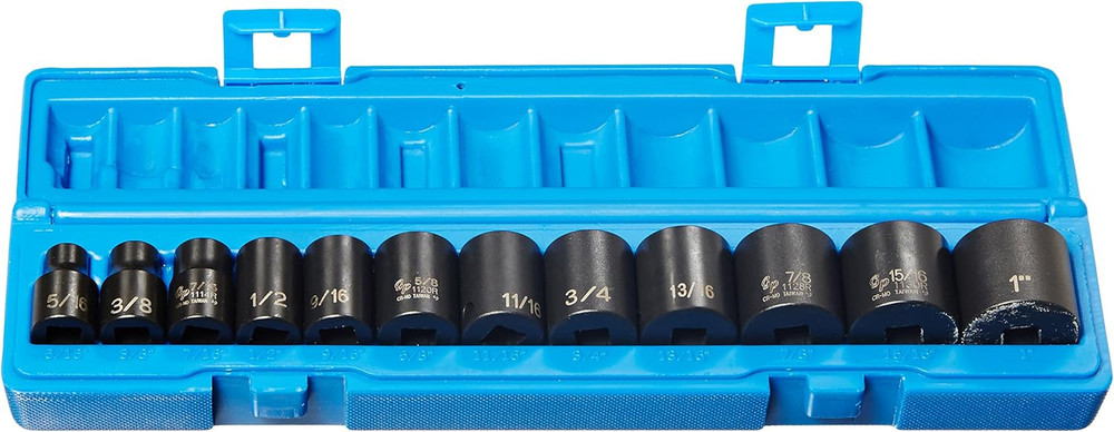 3/8” Dr. 12 Pc. 12 Pt. Standard Length Set