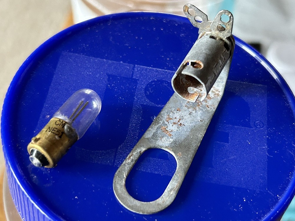 Neon Lamp and Socket 120 volt External Dropping Resistor Required
