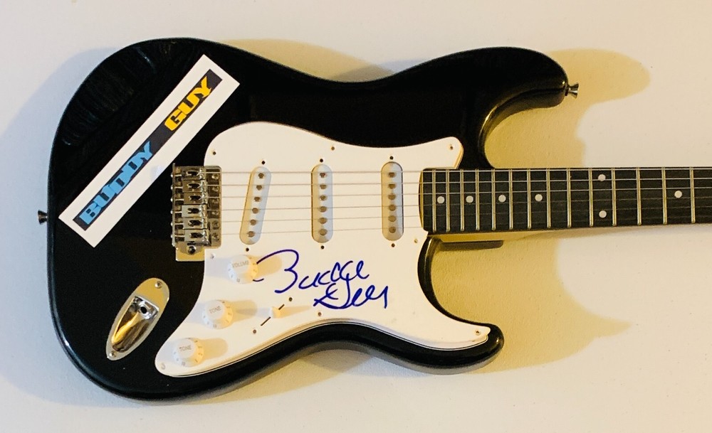 BUDDY GUY Signed Guitar Blues JSA Authentication
