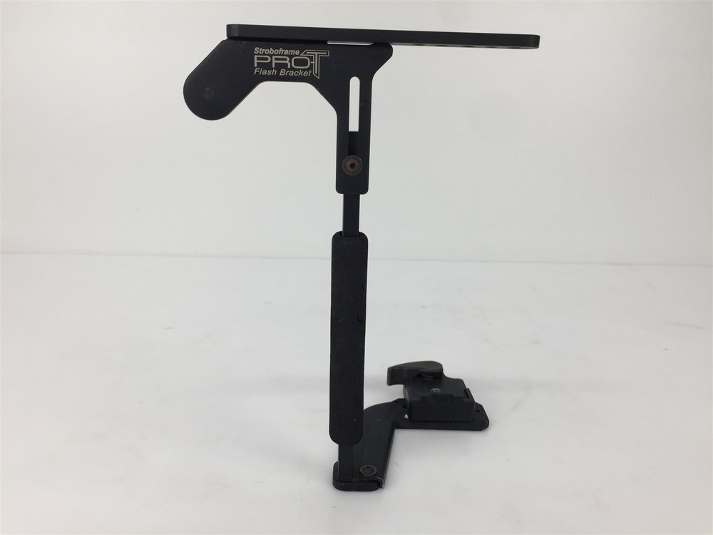Stroboframe Pro-T Flash Bracket with Manfroto Camera Mount Bracket