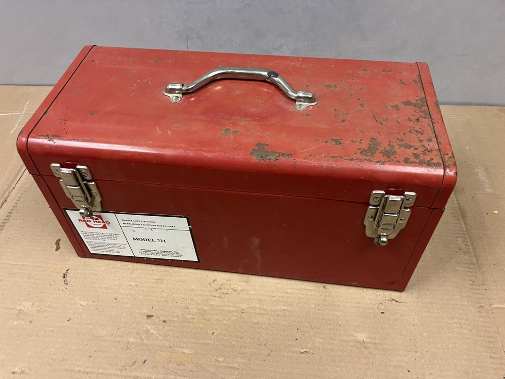 Red Head 721 Powder Actuated Toolbox kit