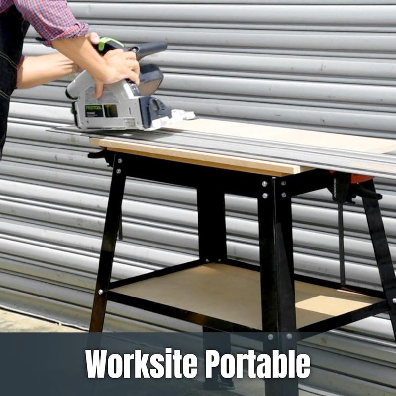 Universal Adjustable Workbench Support Compact Power Equipment 500lb Capacity US
