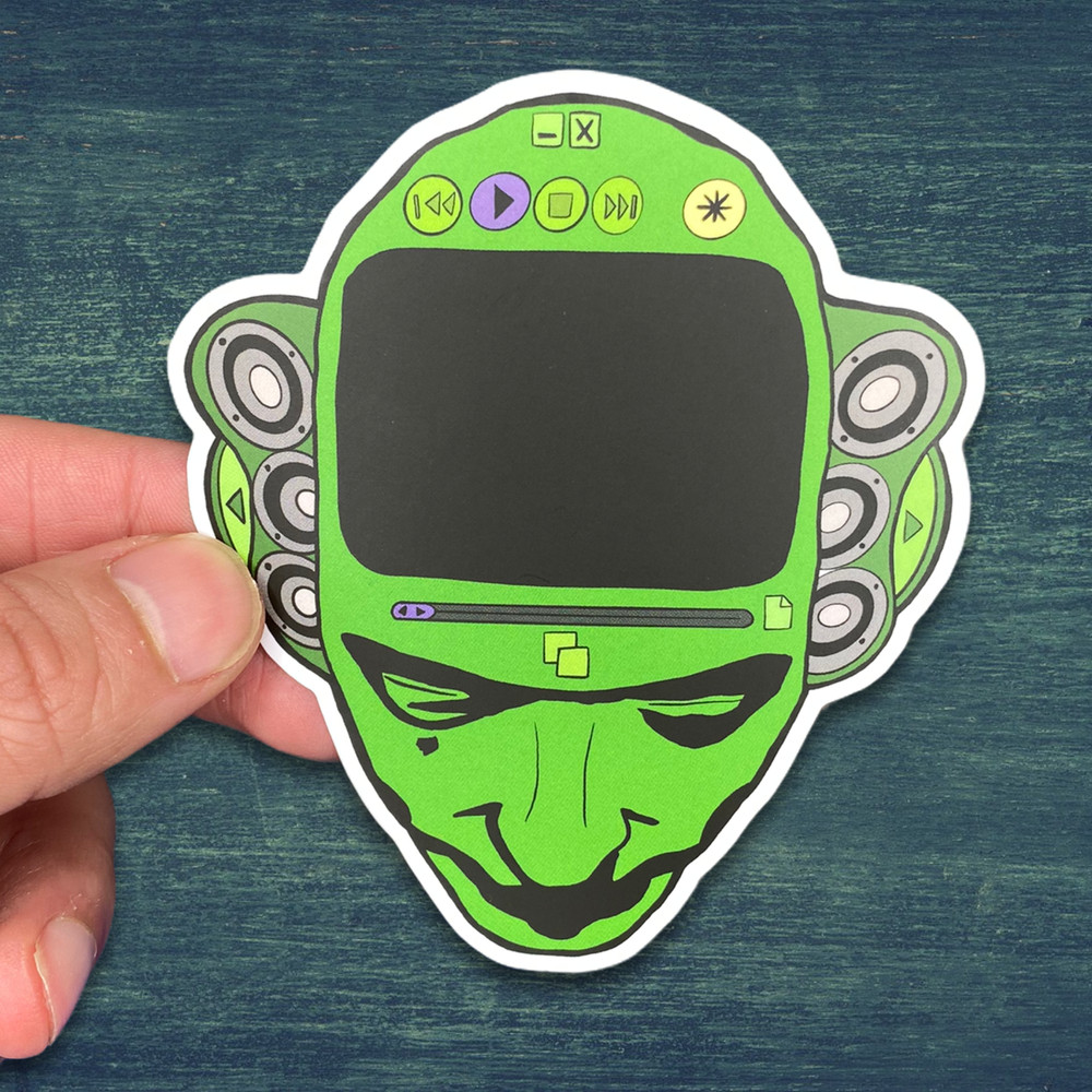Media Player Sticker