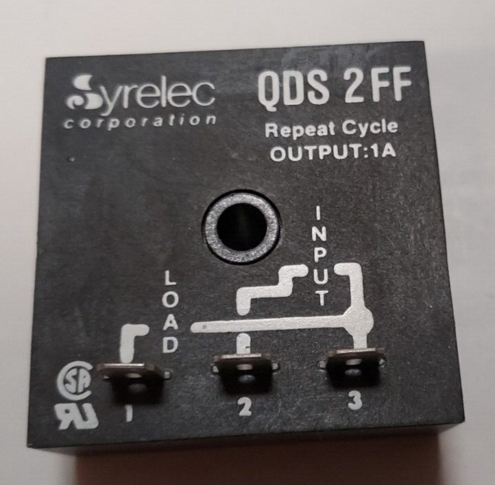 QDS2FF SYRELEC REPEAT CYCLE TIMER, OUTPUT 1 AMPERE,