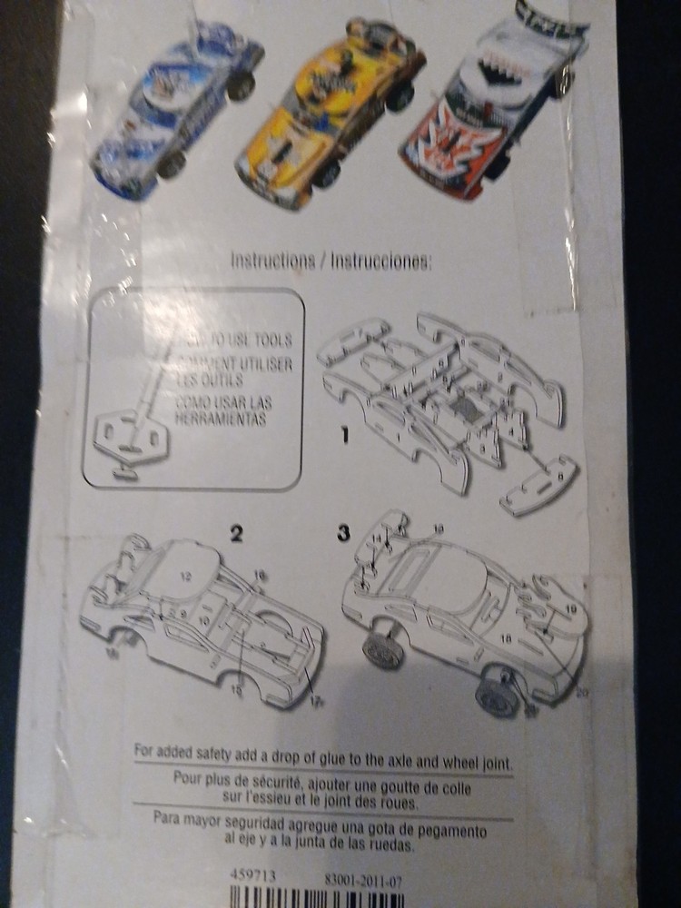 3D Puzzle Race Car Edition with Pull Back Action