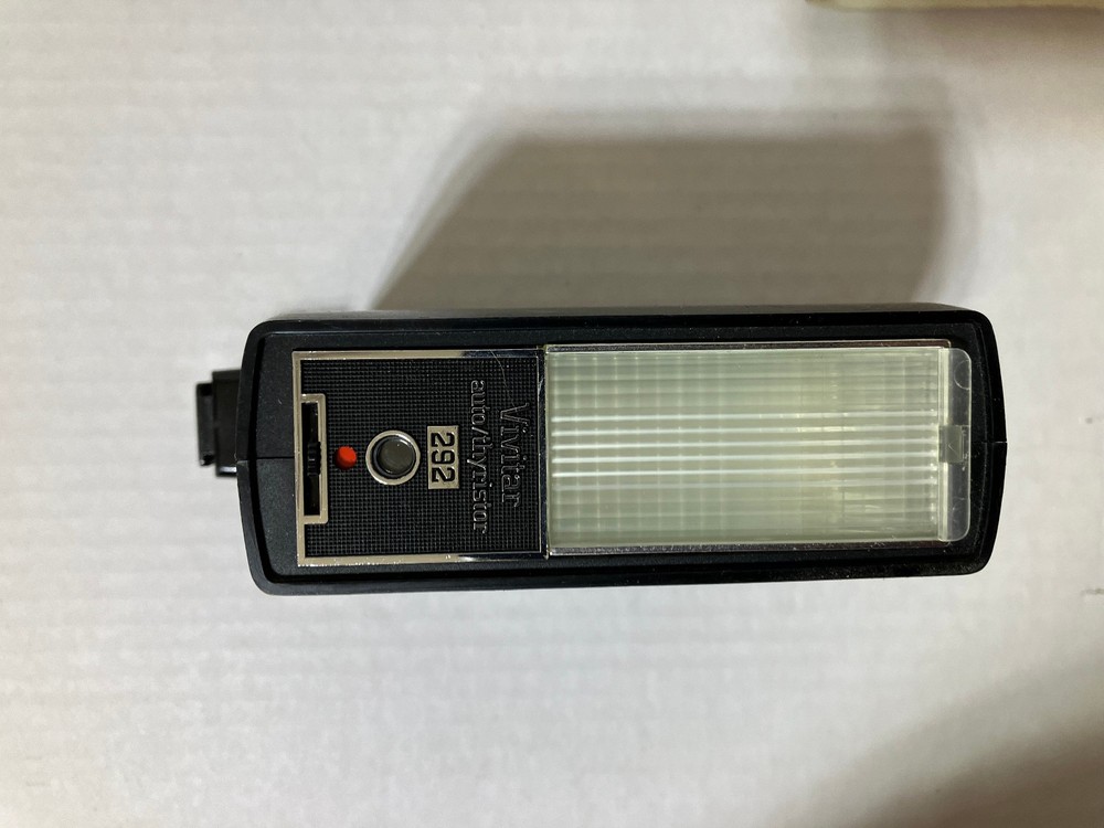 Vivitar Camera Electronic Flash, Model 292 charger case manual, & RS-1 Sensor