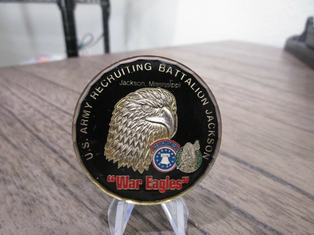 US Army Recruiting Battalion Jackson Commanders Challenge Coin #360M
