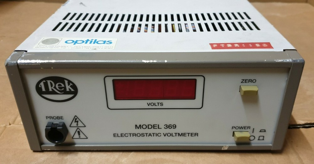 TREK Model 369 369-10-K-EX Electrostatic Voltmeter Elektrostatik-Voltmeter
