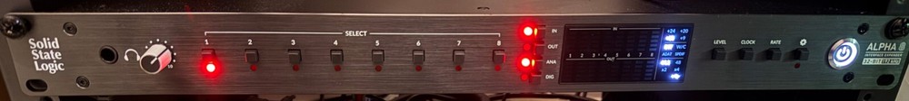Solid State Logic SSL ALPHA 8 8x8 AD/DA Converter & USB Audio Interface