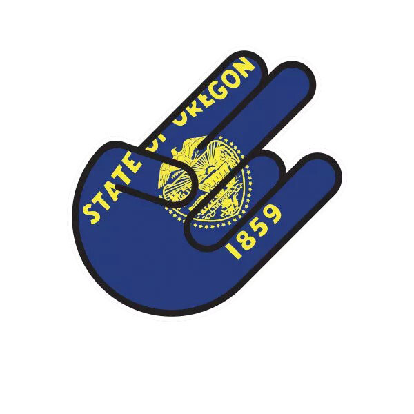 Oregon Shocker Sticker Decal