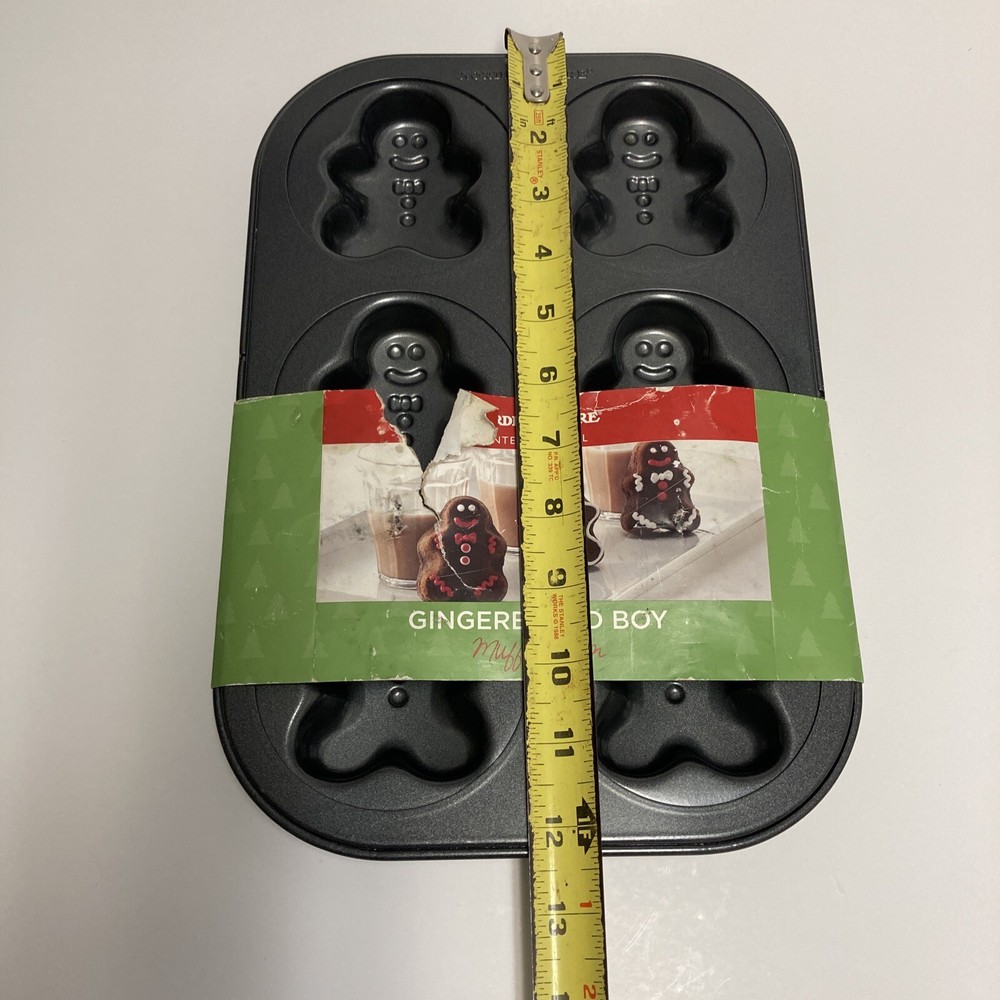 Nordic Ware Ginger Bread Boy Muffin Pan