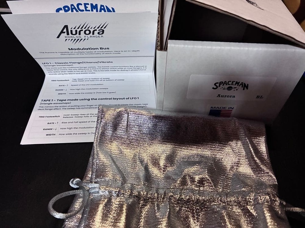 Spaceman Effects Aurora Analog Flanger