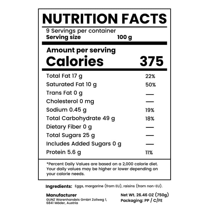 PIACELLI Authentic Italian Panettone Filled with Rich Tiramisu Cream 750 g