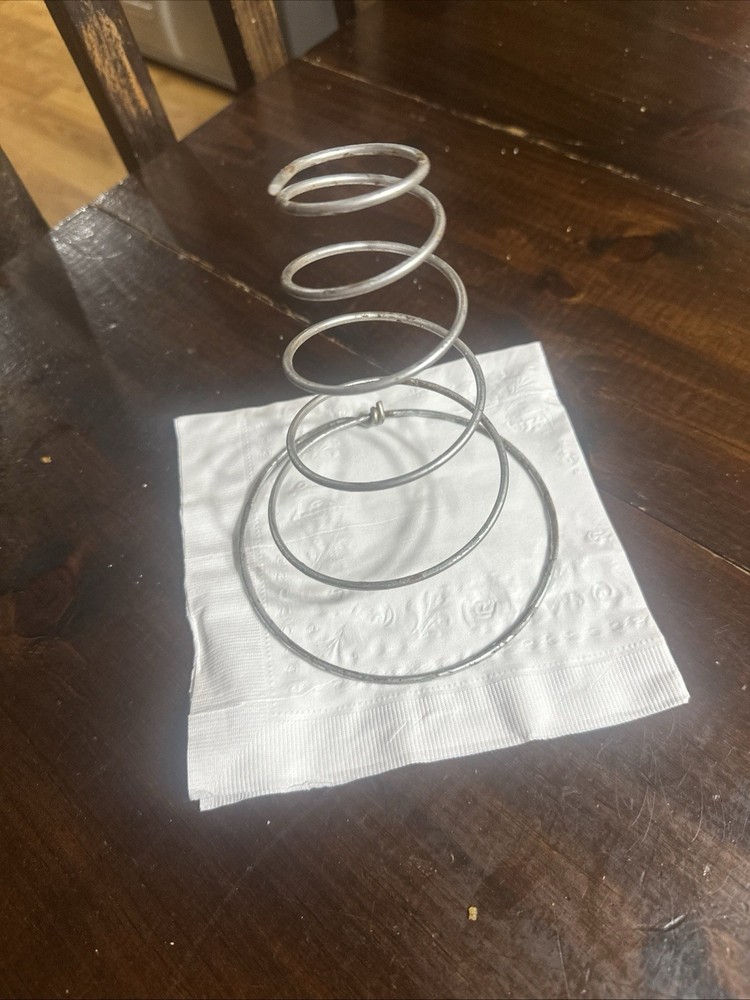 Metal Coil Spring Silver Spiral Wire Craft Piece