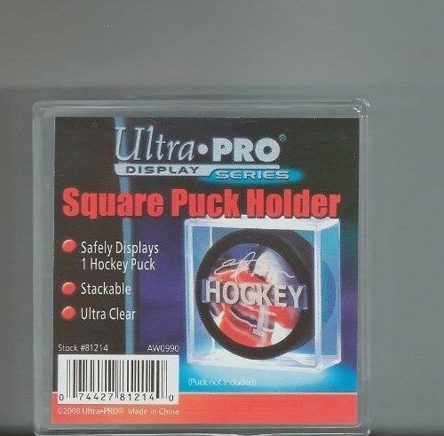 Ultra Pro Square Hockey Puck Holder ( 1 ) Case Stackable