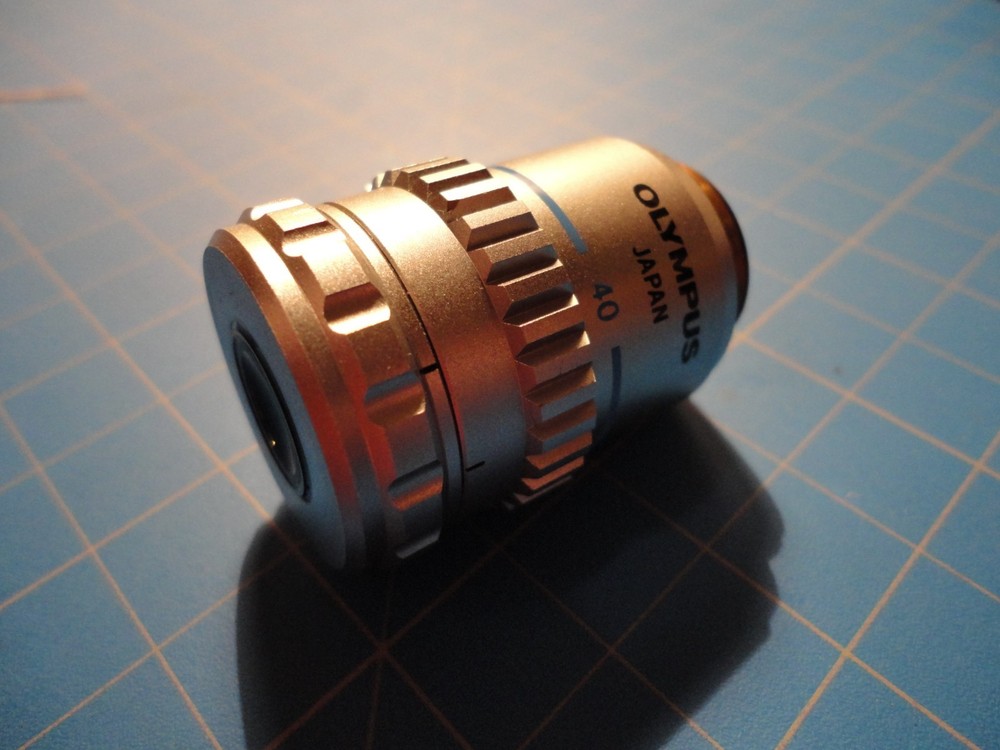Olympus ULWD CDPlan 40X 0.5 NA 160/0-2 TL Phase Contract Microscope Objective