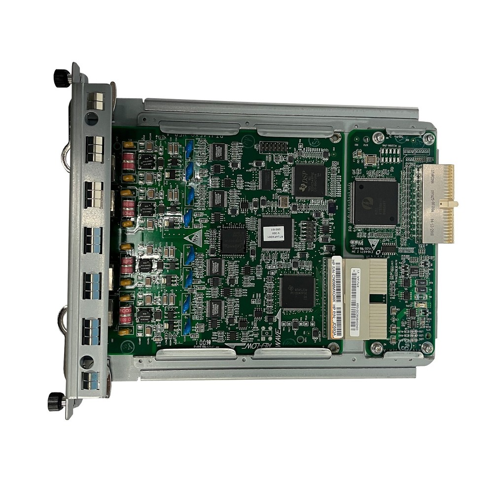 HP JD593A 4 Port FXO Flexible Interface Card