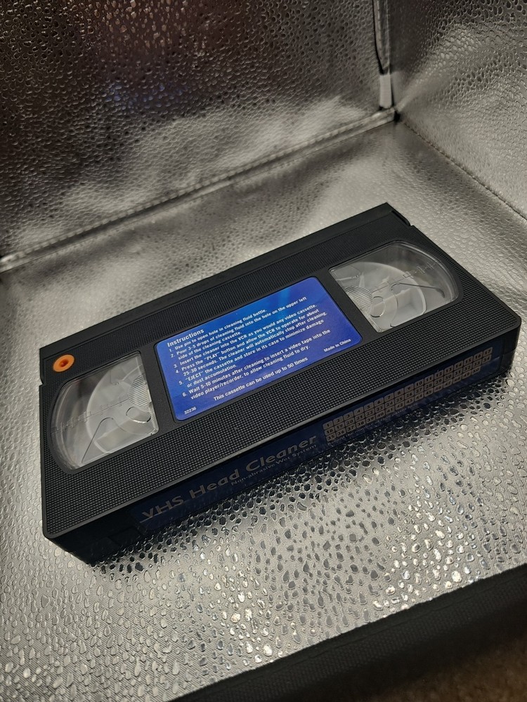 vhs head cleaner Tape Only