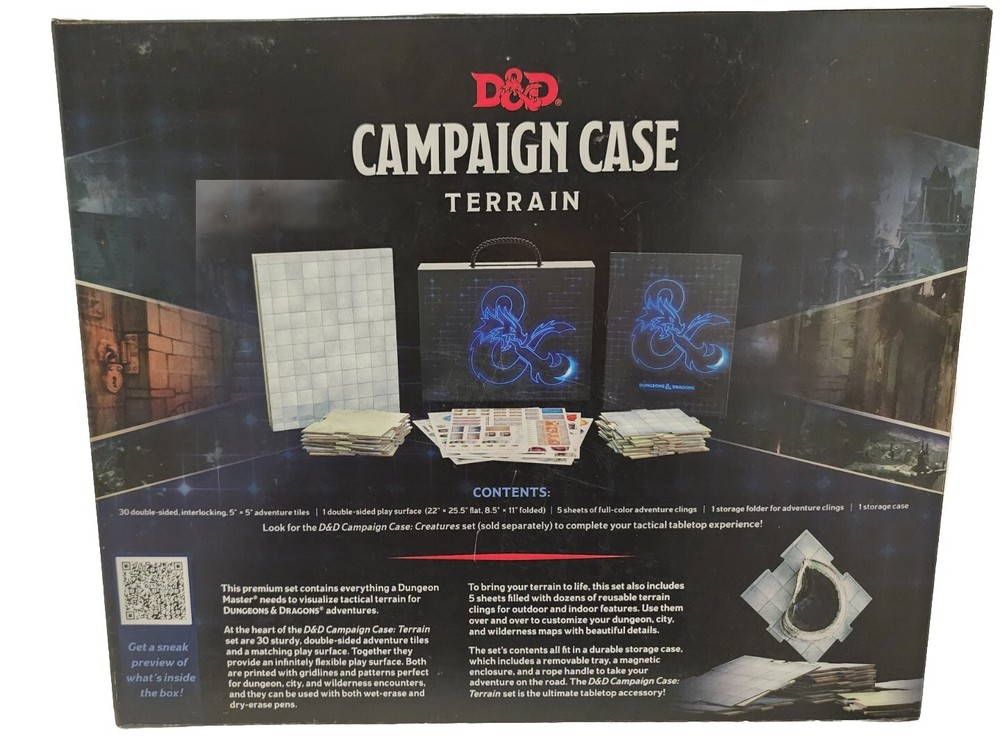 D&D Dungeons & Dragons Campaign Carrying Case: Terrain