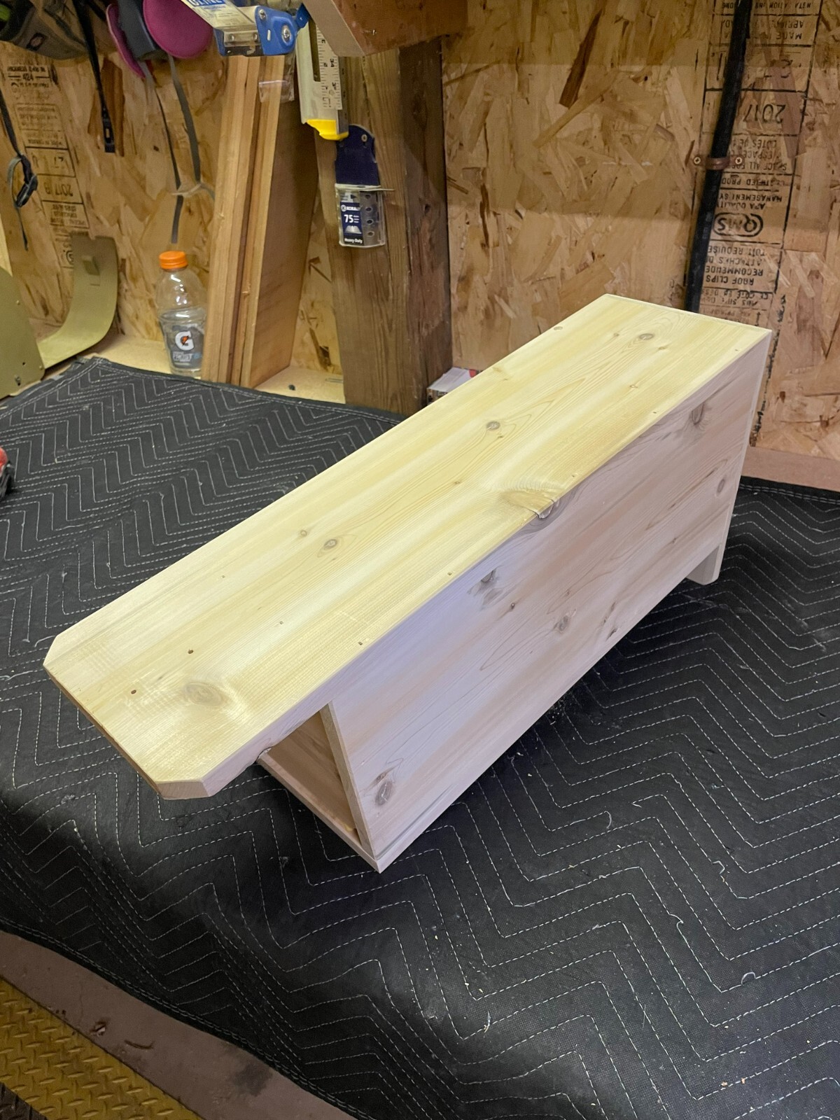 Northern Flicker nest box (white cedar)