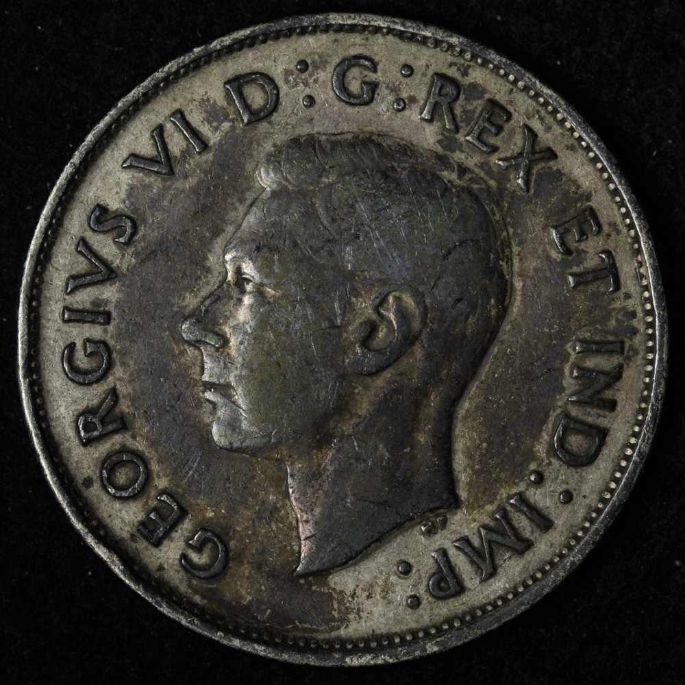 1940 Canada SILVER HALF DOLLAR 50 CENTS E357 IOU