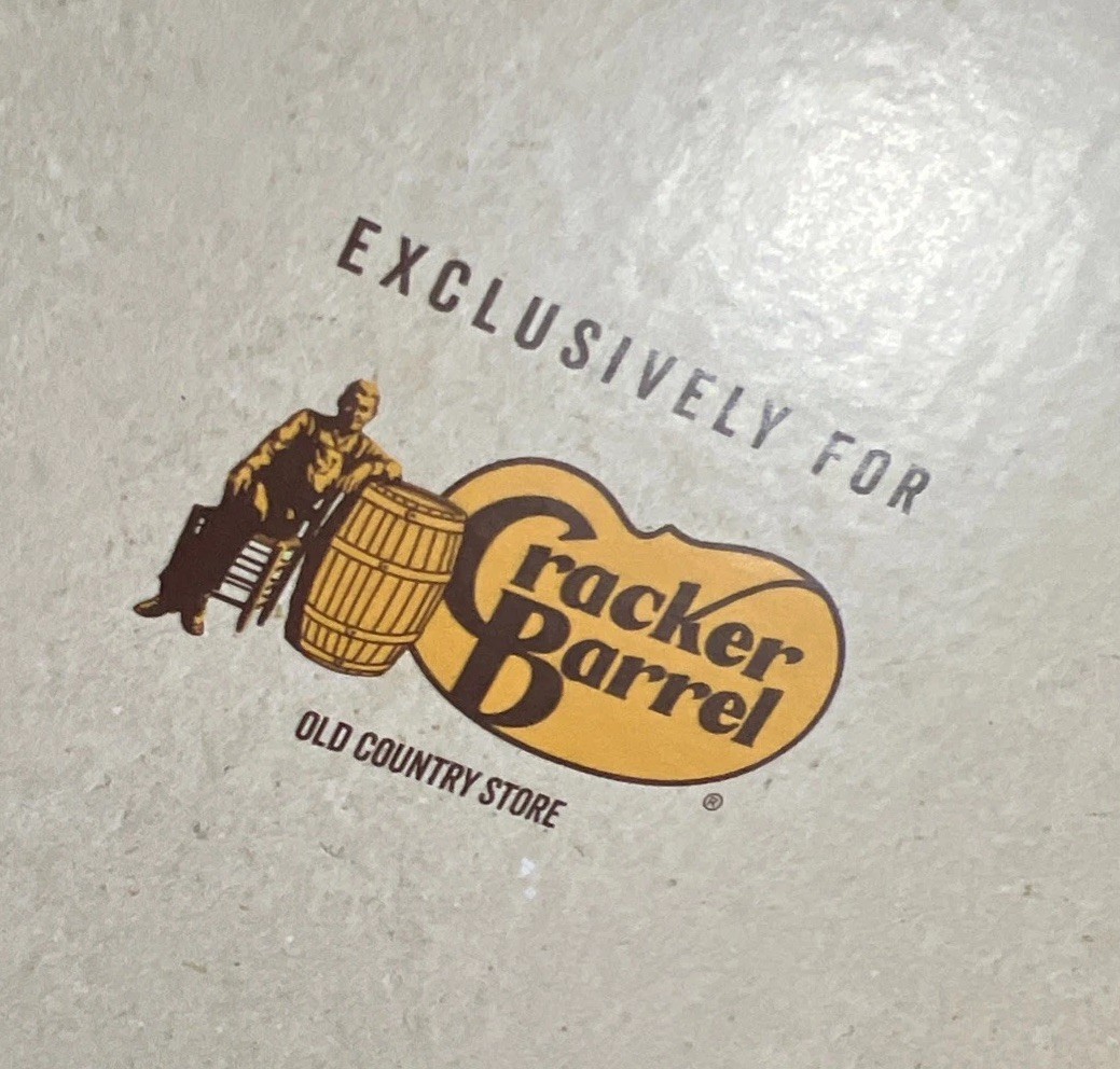 [NEW in BOX/Cracker Barrel Exclusive Bourbon Decanter Globe]