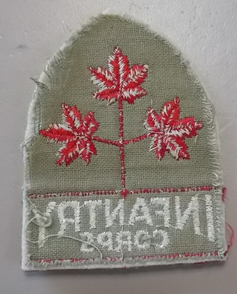 Canadian Army Infantry Corps Cloth Patch