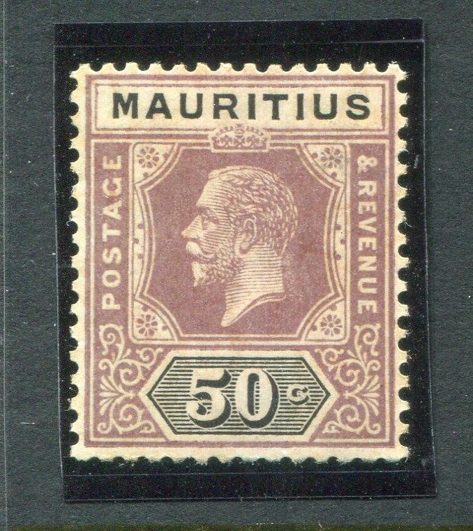 Mauritius #195 George V 50 C. [Mint Never Hinged]