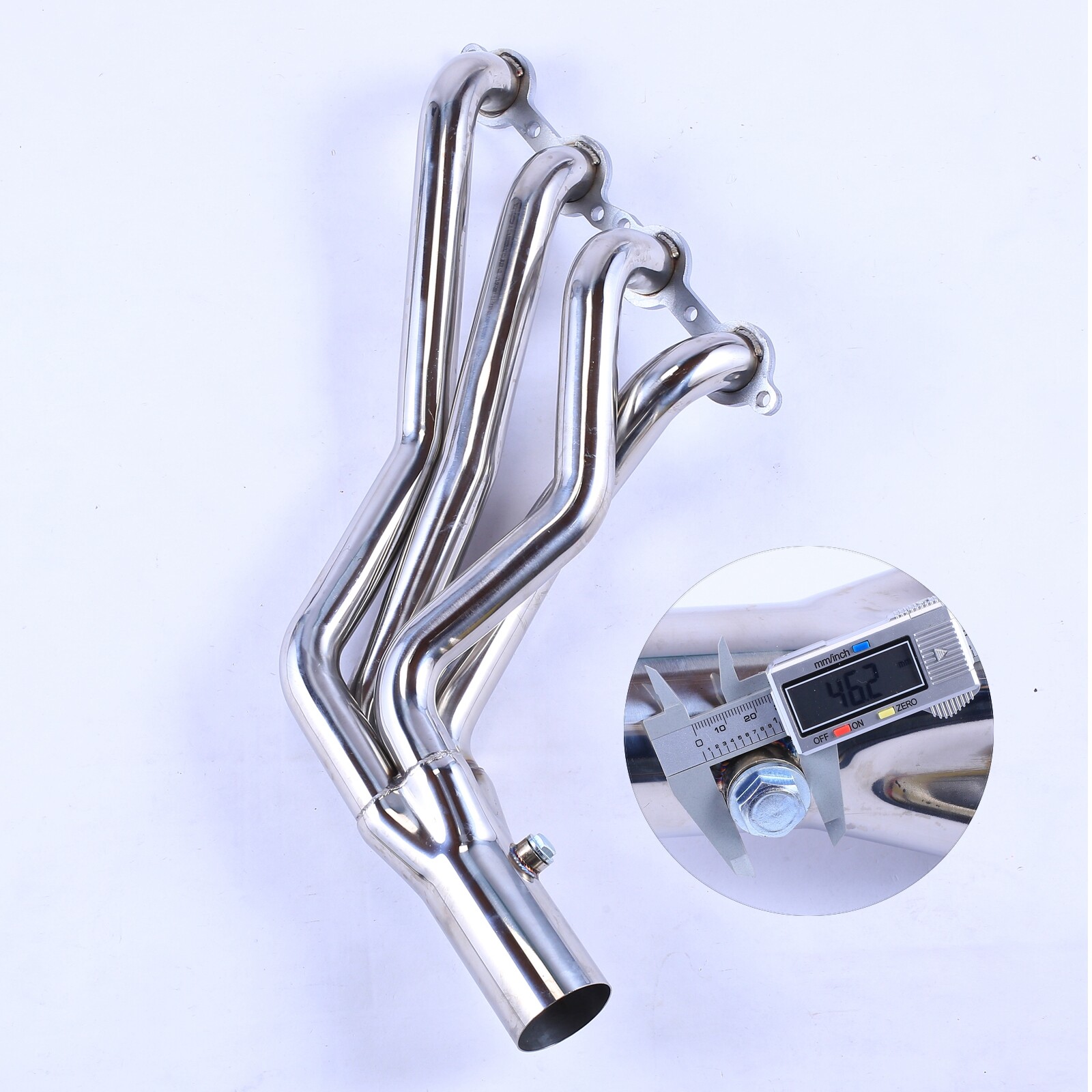 Stainless Steel Headers Manifold w/ Gaskets for Chevy GMC 07-14 4.8L 5.3L 6.0L