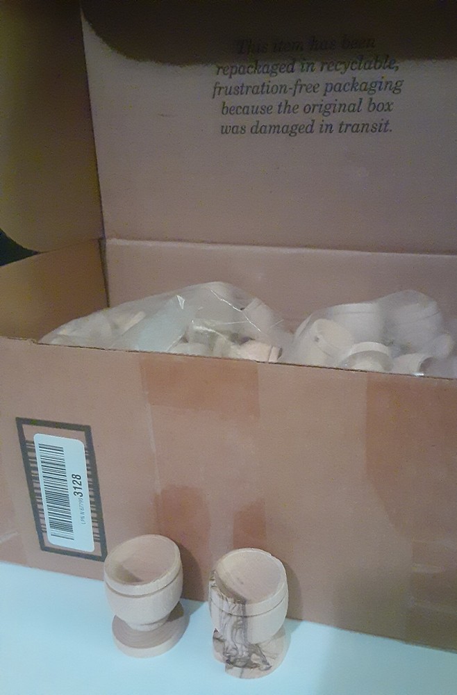 Mini Olive wood Communion Cups