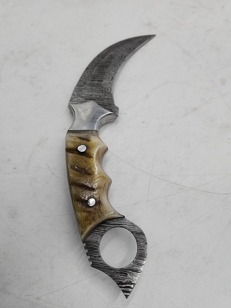 NEW Sheep Horn Karambit Knives