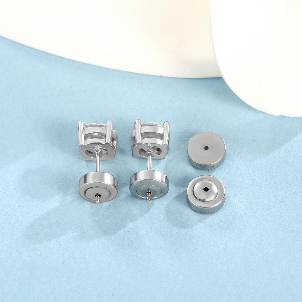 Earring Backs Replacements4pcs Dics Earring Backs For Studs Diamond Earrings Dro