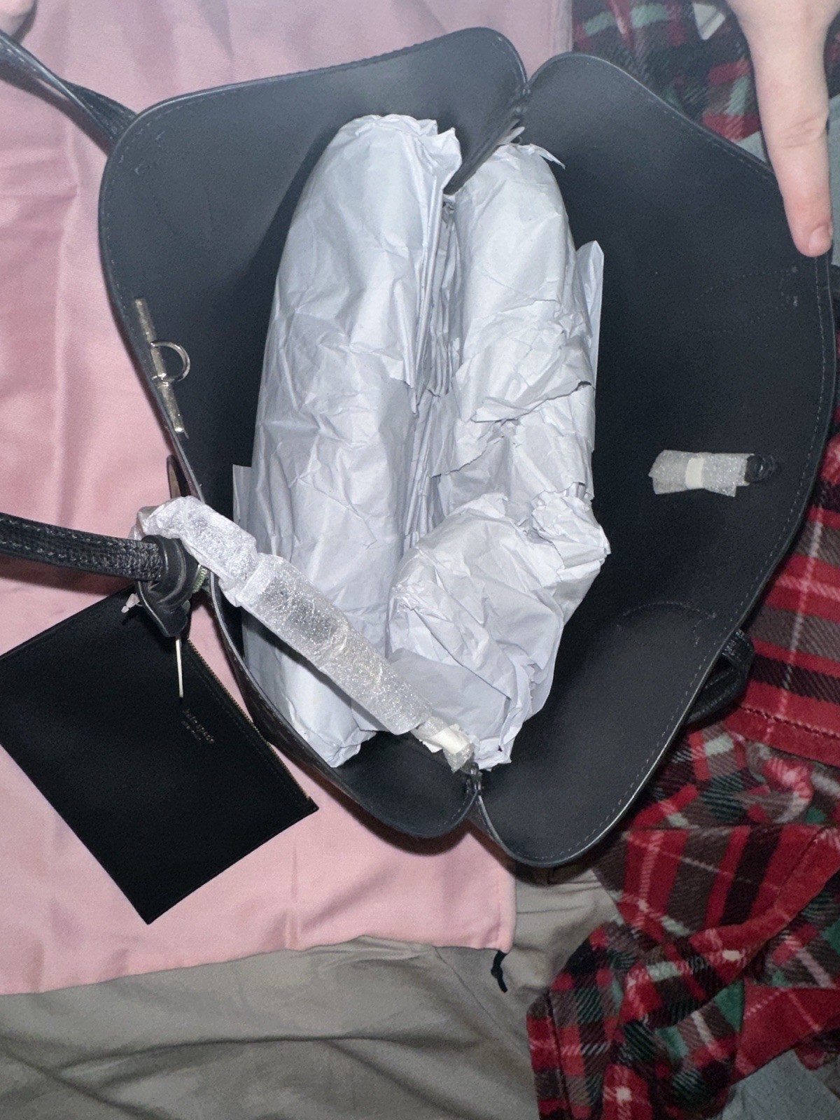 Kate Spade Disney Parks 50th Celebration Large Black Gold Tote Handbag 2021