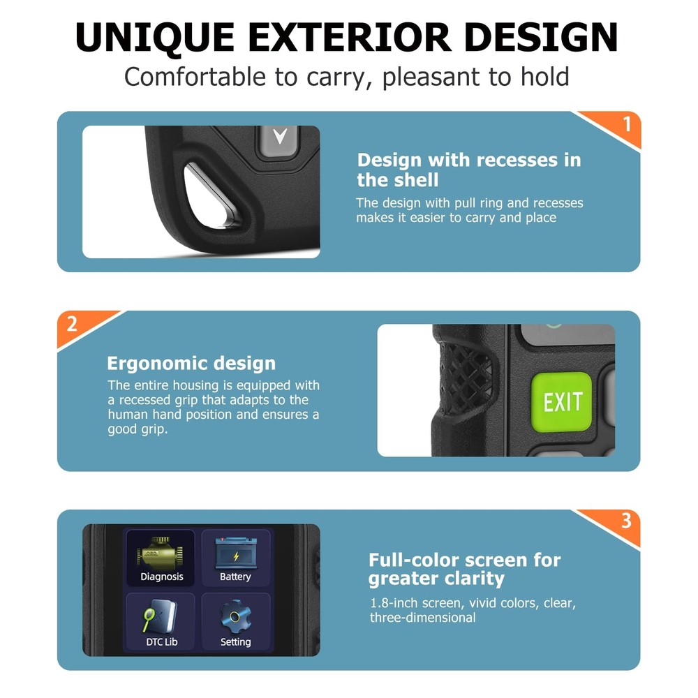 Universal OBD2 Scanner Diagnostic Tool Car Engine Fault Code Reader Fits 1996