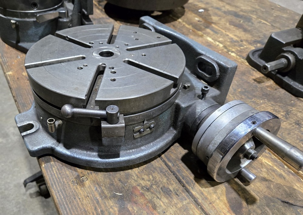 Yuasa 10" Inch Rotary Table Horizontal Vertical Mill Milling Machine