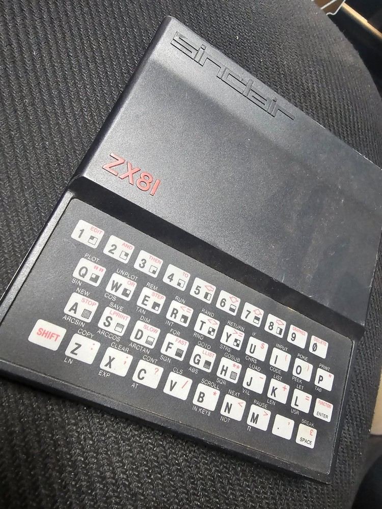 Vintage Retro Computing Sinclair ZX81 Computer TV/Game Switch